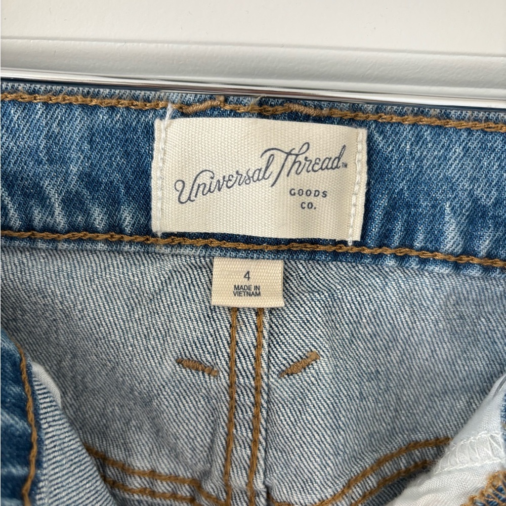 Universal Thread Light Blue Denim Midi Skirt - Picture 4 of 5